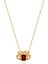 Lancelot Red 18 Ayar Altın Kaplama Gümüş Unisex Kolye 1