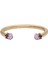 Salamander Amethyst Gold 18 Ayar Altın Kaplama Kadın Bileklik 1
