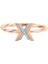 x By Molu Iconx 14 Ayar Rose Altın Pırlantalı Burma Kadın Halka Yüzük 1