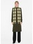 Narrow Check Krem Rengi Kaşmir Unisex Atkı 3