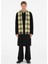 Narrow Check Krem Rengi Kaşmir Unisex Atkı 4