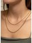Top Zincir 14 Ayar Altın Unisex Kolye 3