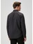 Comfort Fit Haki Çizgili Gömlek 5