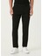 Slim Fit Siyah Pantolon 2