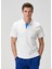 Comfort Fit Beyaz Polo Yaka T-Shirt 1