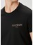 Siyah Logo Detaylı T-Shirt 5