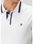 Slim Fit Beyaz Polo Yaka T-Shirt 7