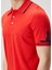Kırmızı Kaz Jakarlı Polo Yaka T-Shirt 6