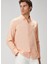 Comfort Fit Turuncu Oxford Gömlek 4