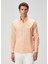 Comfort Fit Turuncu Oxford Gömlek 5
