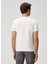 Kırık Beyaz Kabartmalı Logo Baskılı T-Shirt 5