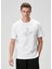 Relaxed Fit Beyaz T-Shirt 1