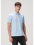 Açık Mavi Polo Yaka T-Shirt 3