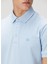 Açık Mavi Polo Yaka T-Shirt 5