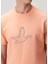Kayısı Kontrast Baskı Detaylı T-Shirt 6