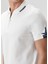 Comfort Fit Beyaz Polo Yaka T-Shirt 6
