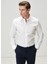 Slim Fit Beyaz Non-Iron Oxford Gömlek 2
