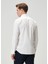 Slim Fit Beyaz Non-Iron Oxford Gömlek 5