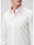 Slim Fit Beyaz Non-Iron Oxford Gömlek 6