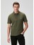 Comfort Fit Haki Polo Yaka T-Shirt 1