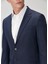 Lacivert Kuşgözü Dokulu Blazer 7