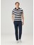 Lacivert Beyaz Polo Yaka T-Shirt 3