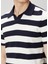 Lacivert Beyaz Polo Yaka T-Shirt 6