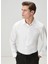Slim Fit Beyaz Non-Iron Poplin Gömlek 1