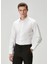 Slim Fit Beyaz Non-Iron Poplin Gömlek 3