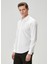 Slim Fit Beyaz Non-Iron Poplin Gömlek 4