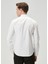 Slim Fit Beyaz Non-Iron Poplin Gömlek 5