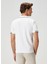 Beyaz Şerit Detaylı Polo T-Shirt 5