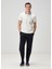 Comfort Fit Beyaz Polo Yaka T-Shirt 3