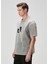 Antrasit Oversize T-Shirt 4