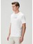Beyaz Baskılı T-Shirt 4