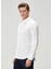 Comfort Fit Beyaz Oxford Gömlek 4