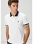 Beyaz Polo T-Shirt 5