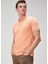 Comfort Fit Kayısı Polo T-Shirt 1