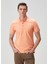Comfort Fit Kayısı Polo T-Shirt 2