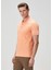 Comfort Fit Kayısı Polo T-Shirt 4