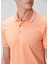 Comfort Fit Kayısı Polo T-Shirt 6