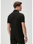 Comfort Fit Siyah Polo Yaka T-Shirt 5