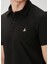 Comfort Fit Siyah Polo Yaka T-Shirt 6