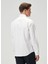 Comfort Fit Beyaz Non-Iron Oxford Gömlek 5