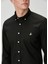 Slim Fit Siyah Oxford Gömlek 6