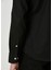 Slim Fit Siyah Oxford Gömlek 7