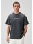 Antrasit Oversize T-Shirt 2