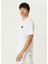 Beyaz Logo Detaylı T-Shirt 3