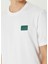 Beyaz Logo Detaylı T-Shirt 5