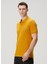 Hardal Polo Yaka Organik Pamuk T-Shirt 1